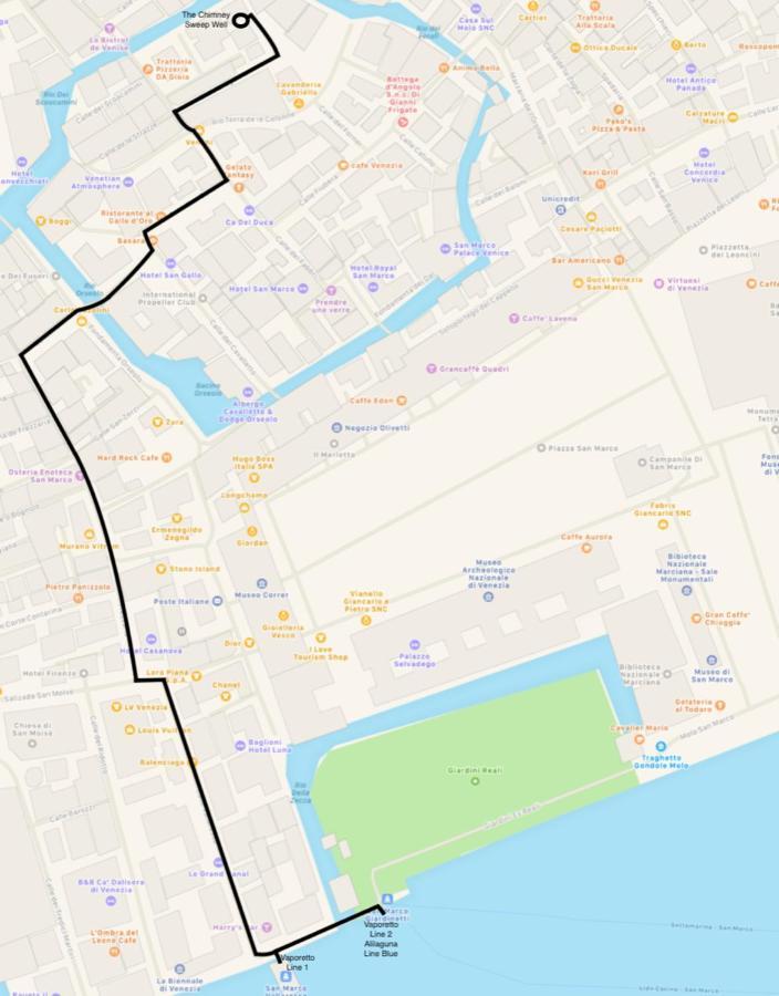 Al Pozzo Dei Scoacamini, 100 M From San Marco, Ground Floor Διαμέρισμα Βενετία Εξωτερικό φωτογραφία